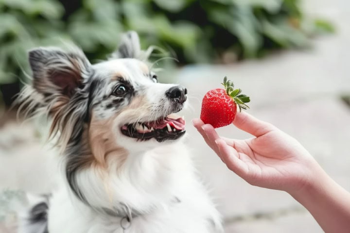 posso far mangiare le fragole al mio cane